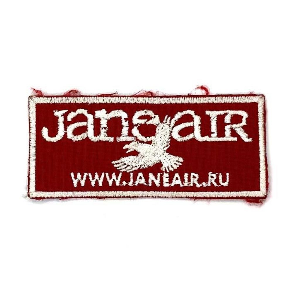 Нашивка Jane Air красная