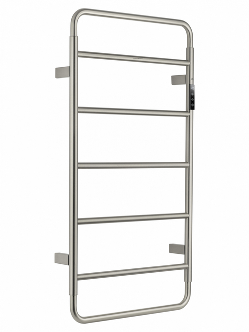 Полотенцесушитель электрический WONZON & WOGHAND WISMAR, Брашированный никель (WW-AL202-BR)