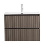 Тумба с раковиной подвесная BelBagno UNO-MINI-700-2C-SO-СO Бежевый матовый, раковина белая BB-8099-3-70