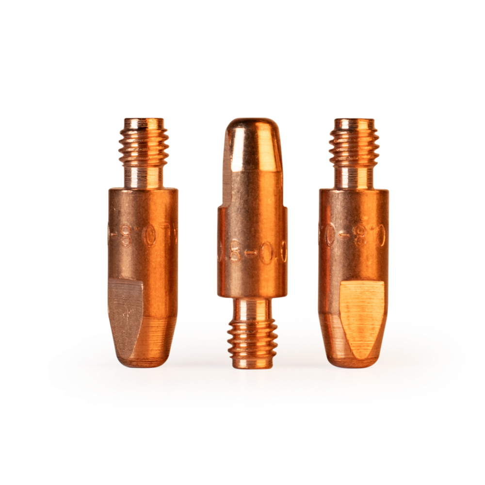 Наконечник гор. п/а M6, d.0,8 мм L28 (тело 8) AL (3шт в упаковке) 40147