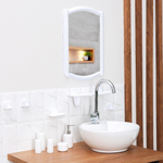 Набор для ванной "Беросси 46" белый