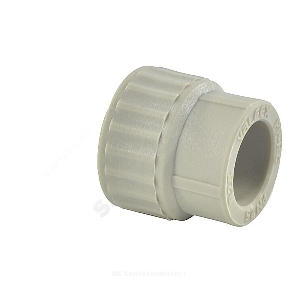 Муфта PP-R комбинированная серая Дн 32х3/4" ВР VALFEX 10129132Г