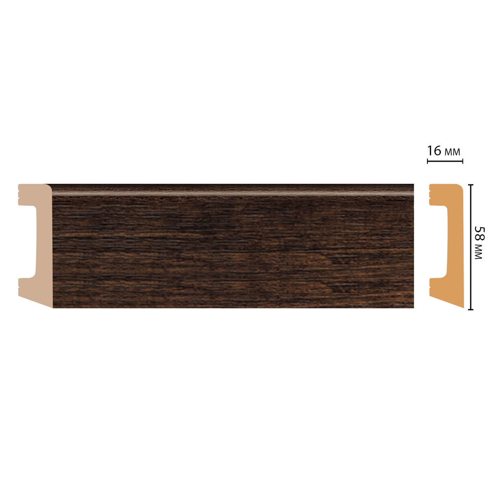 Плинтус Decomaster D234 D234-966