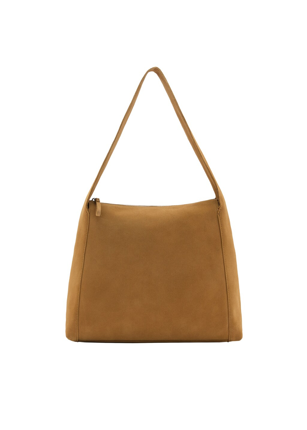 Замшевая сумка шоппер