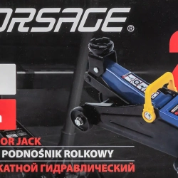 Домкрат подкатной гидравлический 2т (h min 130мм, h max 340мм) Forsage F-TA820012