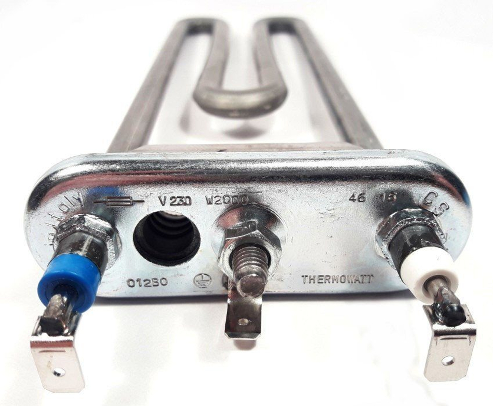 Тэн стиральной машины 2000W, 20,5 см Bosch, 267512