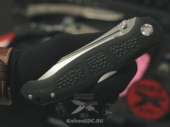 Складной нож тактический Steelclaw Брат A5-2 c клинком из стали D2, рукоять G10