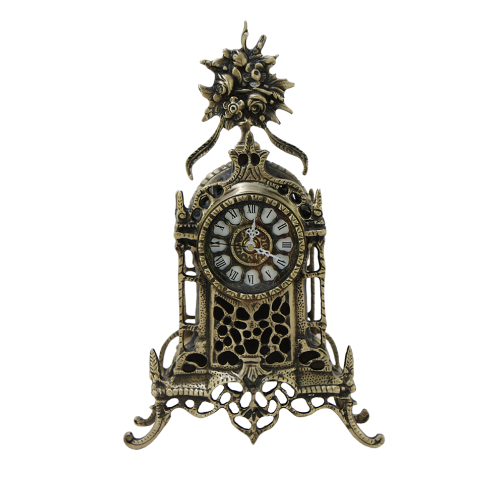 Bello De Bronze Каминные часы с канделябрами "Осень", "антик"