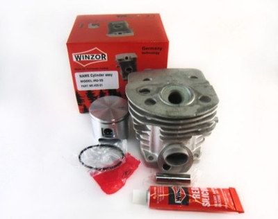 Поршневая группа б/п Husqvarna  55 (D:46-мм, 1-кольцо, герметик) [Winzor]