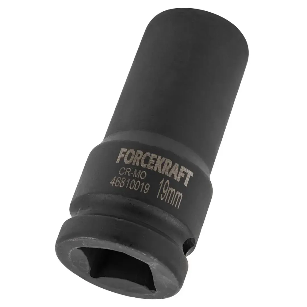 Головка ударная глубокая 3/4'', 19мм (12гр.) FORCEKRAFT FK-46810019