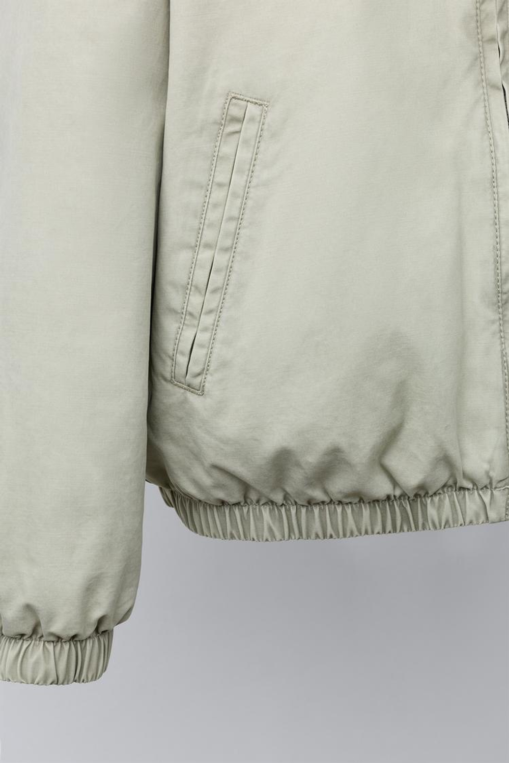 ZARA БОМБЕР С ВЫШИВКОЙ, БЕЖЕВЫЙ