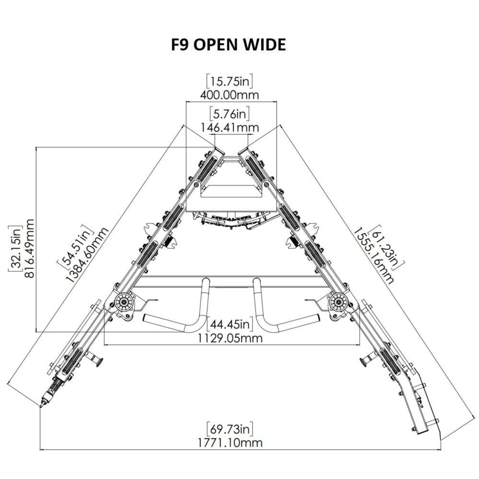 Многофункциональный силовой комплекс Torque F9 (F9-003-150LB) фото №28