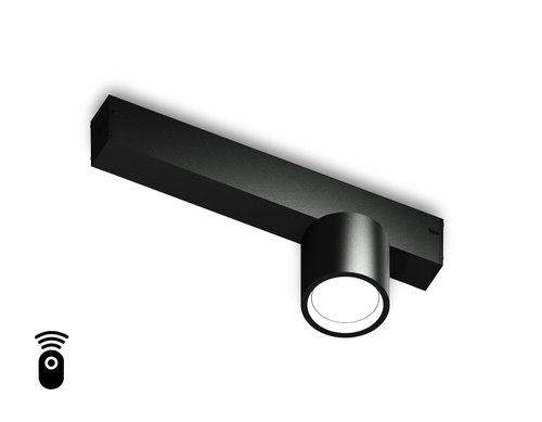Светильник светодиодный диммируемый для шинопровода Magnetic 220V GL1242 BK черный IP20 7W 3000K-6400K 24° D75*85