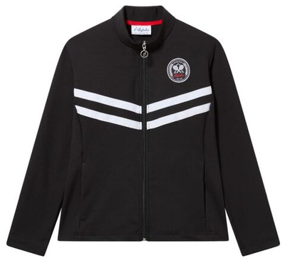 Женская теннисная куртка Australian Tennis Crew Track - Black