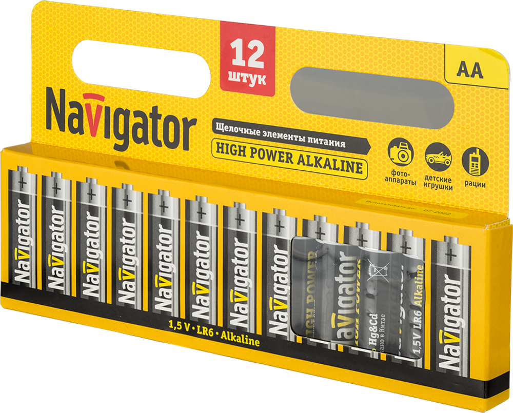 Элемент питания Navigator 94 782 NBT-NE-LR6-BP12