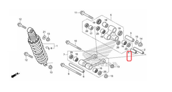 52464-KPE-900. COLLAR C, CUSHION ARM