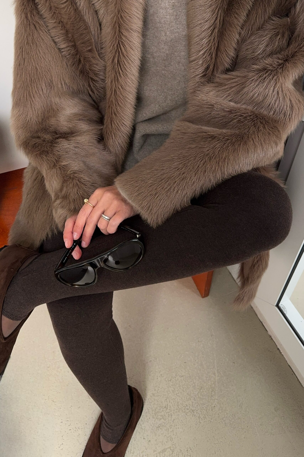 Лосины из шерсти