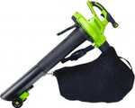 Воздуходув-садовый пылесос аккумуляторный GREENWORKS GD40BVK4 40V 2406907UB