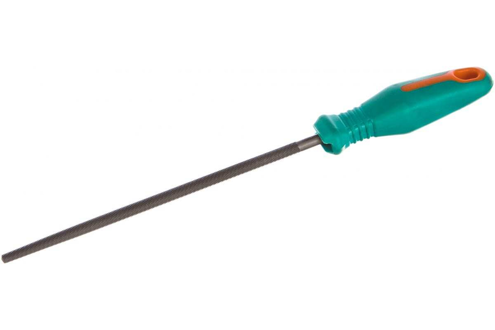 Напильник круглый 200 мм, ручки из мягкого пластика Sturm 1050-01-R200