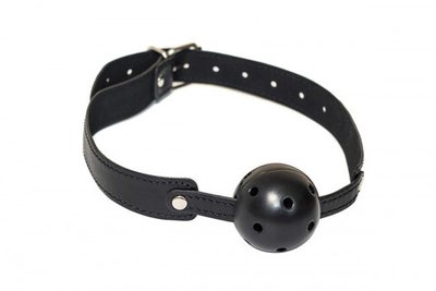 Дышащий кляп Party Hard Joyride (Цвет: черный)