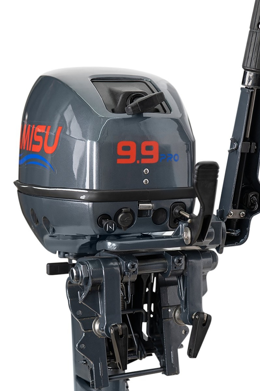 Лодочный мотор KAMISU T 9.9 PRO BMS, 2-х тактный (USB+сч.моточасов)