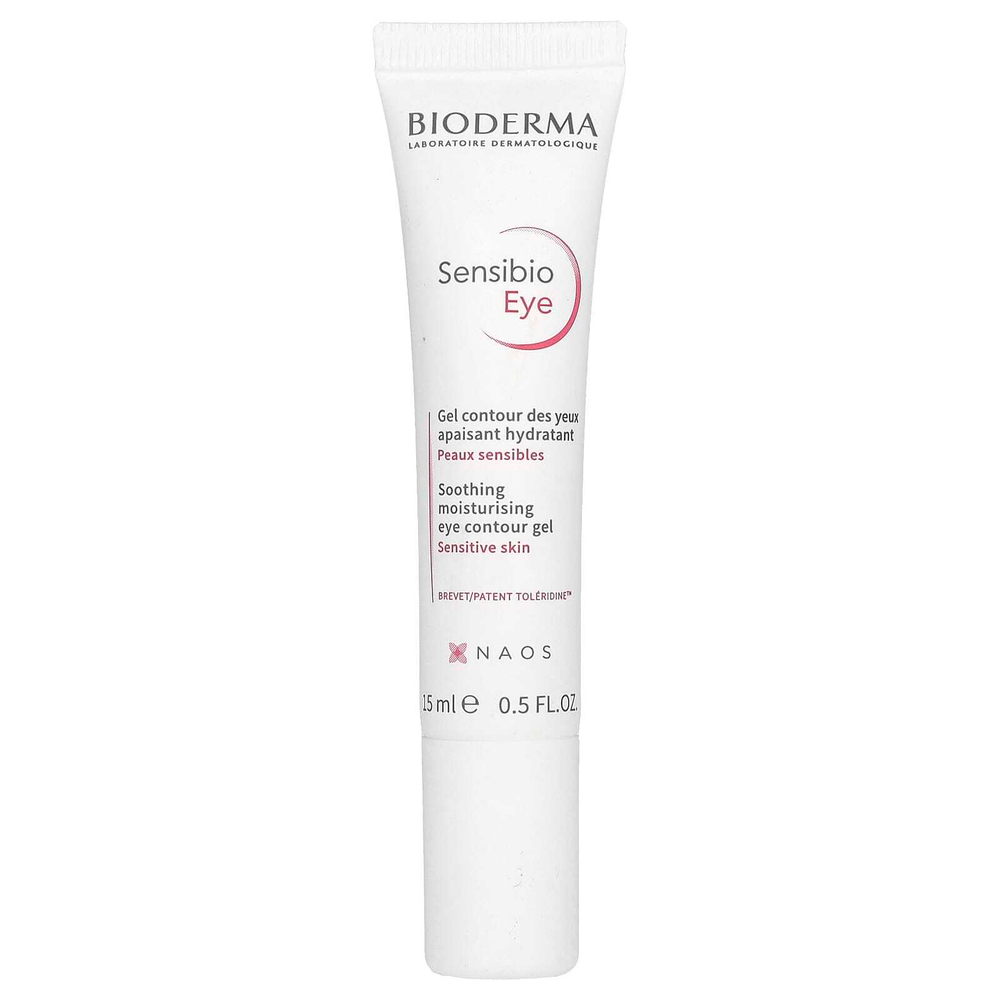 Bioderma, Sensibio Eye, гель для кожи вокруг глаз, 15 мл (0,5 жидк. унции)