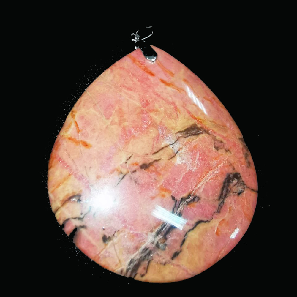 Кулон "Марс" родонит