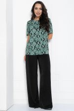 Блуза Алита (зеленая) Б12378-25 LT Collection