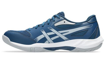 Мужские кроссовки для бадминтона/сквоша Asics Gel-Rocket 12 - mako blue/piedmont grey