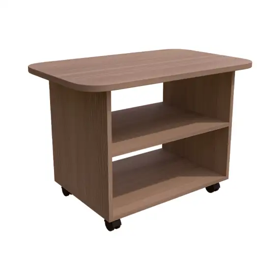 Континент-Про Стол журнальный СМ80 Ясень Шимо темный 800х500х550