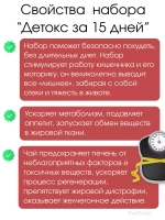 Чайный Набор "Детокс за 15 дней"