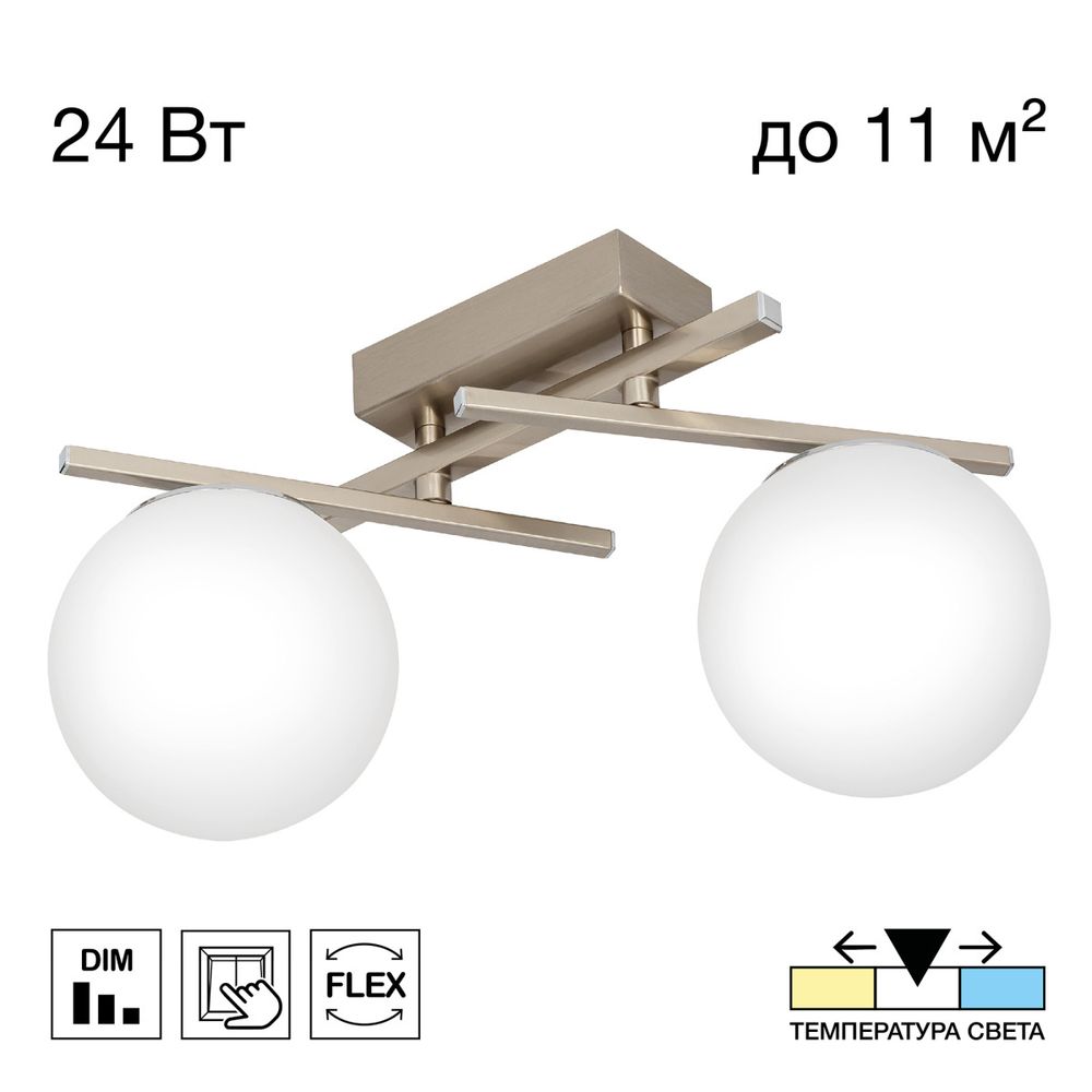 Citilux DORSY CL223121 LED Светильник поворотный Матовый Хром