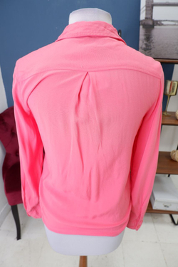 Рубашка коралловая 44 размер