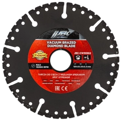 Круг отрезной 125*22,23*2,3мм JBC JBC-CW59962