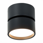 ST651.432.09 Светильник потолочный поворотный Черный LED 1*9W 3000K 720Lm Ra&gt;90 120° IP20 D85xH87 170-240V