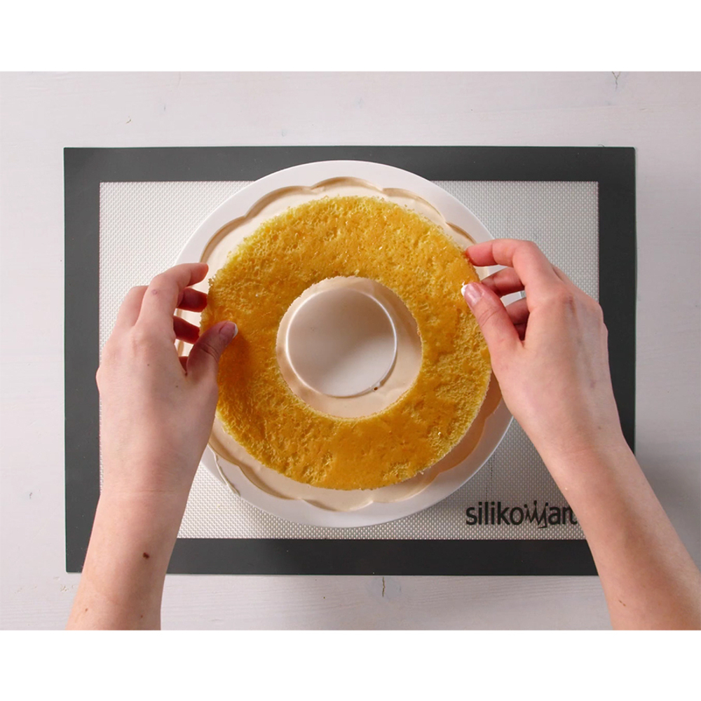 Форма для приготовления кексов armony 22 х 6 см силиконовая