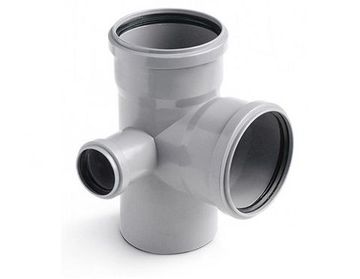 Крестовина ПВХ Д.110/110/50 Левая