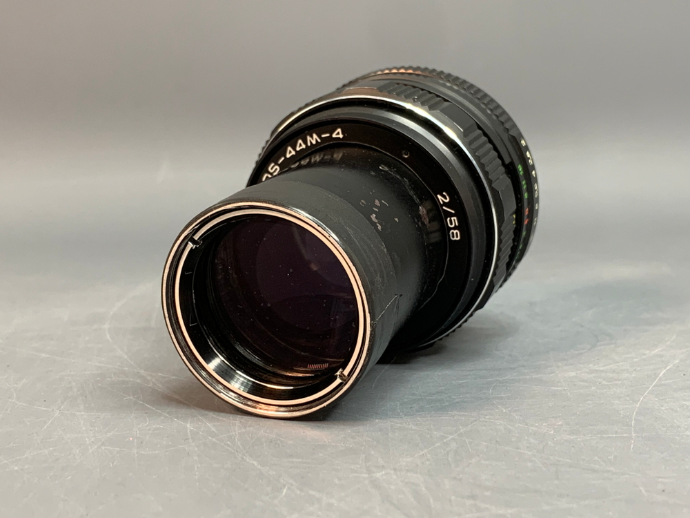 Helios 44M-4 переделано фокусное расстояние и крепление
