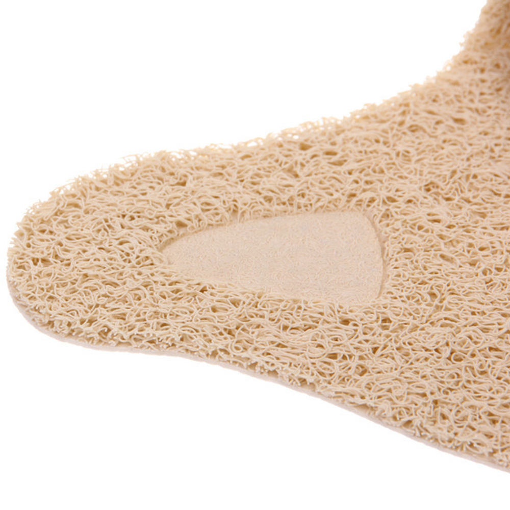 Коврик для животных «ДОНКОТТИКО», мордочка, цвет бежевый, 35*30см (лейбл)