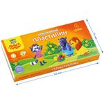 Пластилин 6 цветов Мульти-Пульти Приключения Енота, 120гр, со стеком, картон.упак.