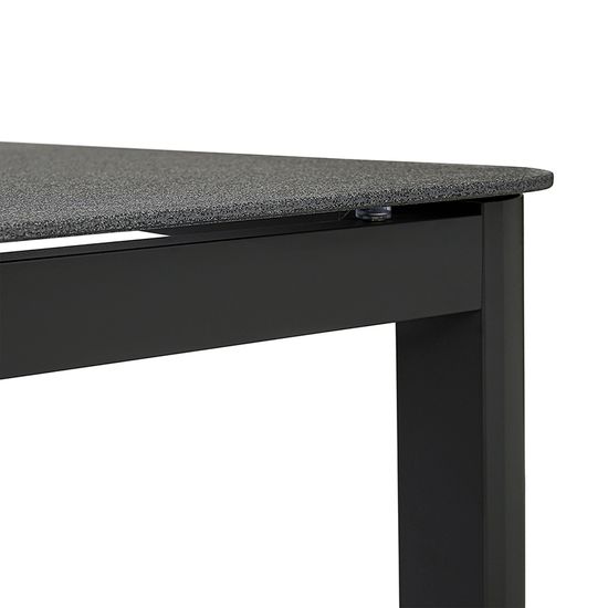 Стол обеденный leif, 160х90 см, темно-серый