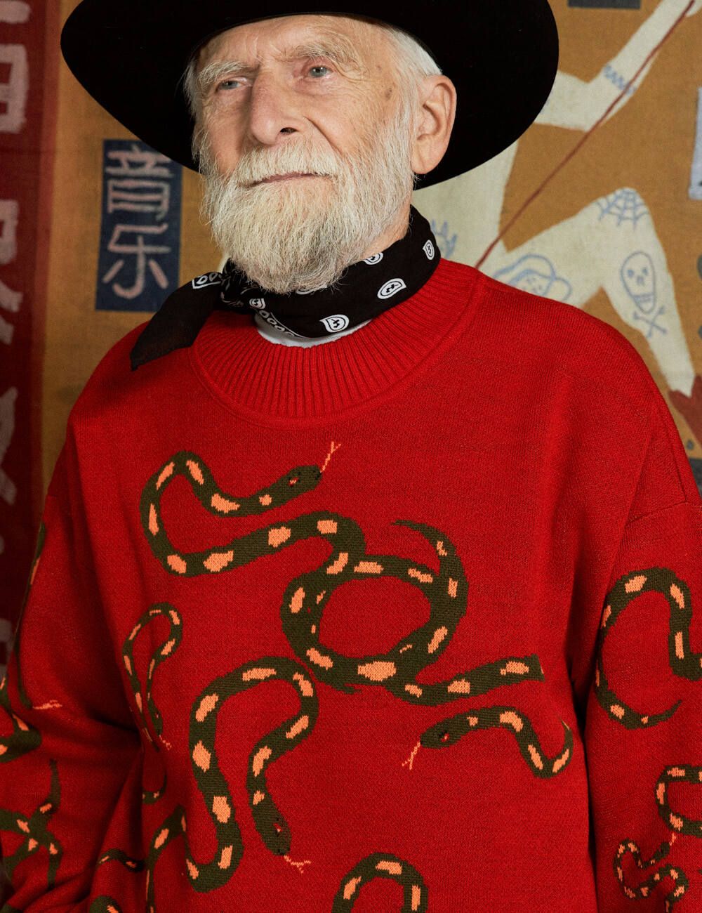 Свитер Кружок Змеи