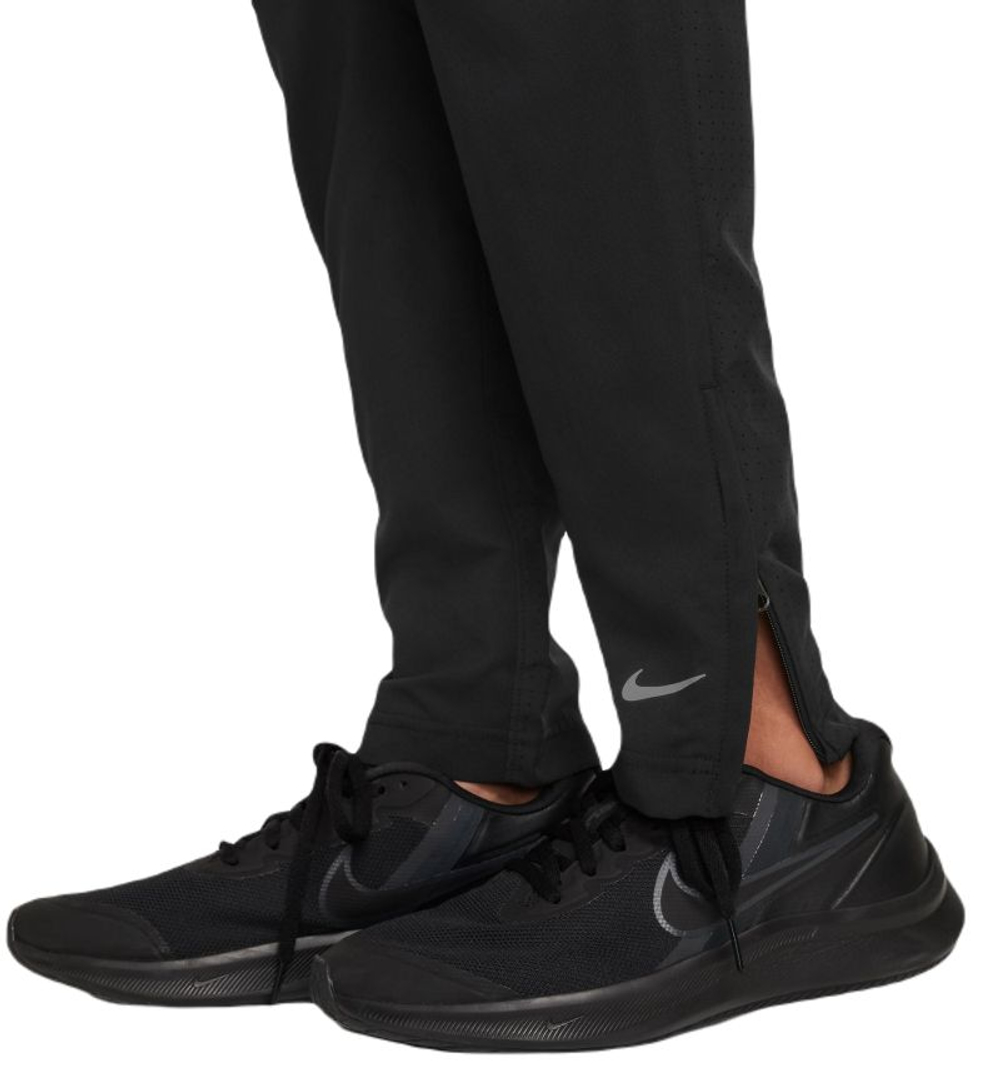 Детские теннисные брюки Nike Kids Multi Tech EasyOn Dri-Fit Training - black/black