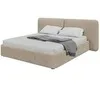 Кровать двуспальная Hub Soft 180 см (молочный, букле)