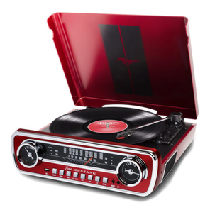 Проигрыватель Винила ION Audio Mustang LP Bordo