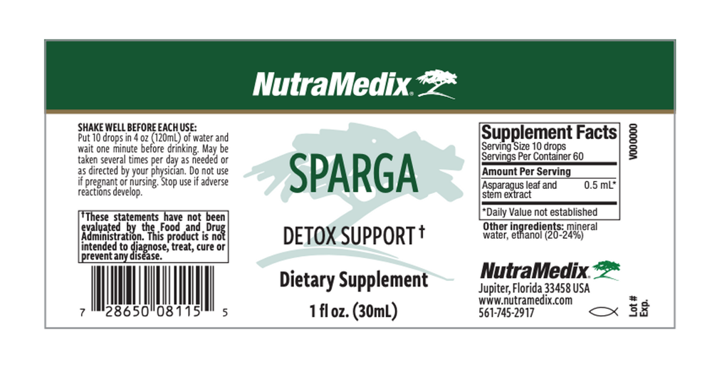 NutraMedix - Sparga 30 ml