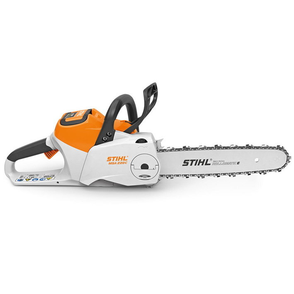 Аккумуляторная мотопила Stihl MSA 220 C-BQ SET шина 40 см (AP100, AL101)