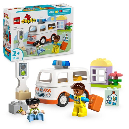 LEGO DUPLO Town - Каретка с водителем 10447