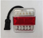 Фонарь задний UNIVERSAL ФЗУ-1 LED 12-24в , размер 105х100х35мм, разъём 4PIN Новинка