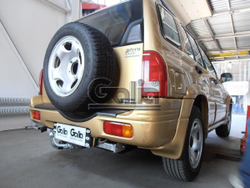 Фаркоп оцинкованный Galia S030A для Suzuki Grand Vitara 1998-2005, Suzuki Grand Vitara XL7 1998-2003(паспорт и сертификат в комплекте)(без электрики)